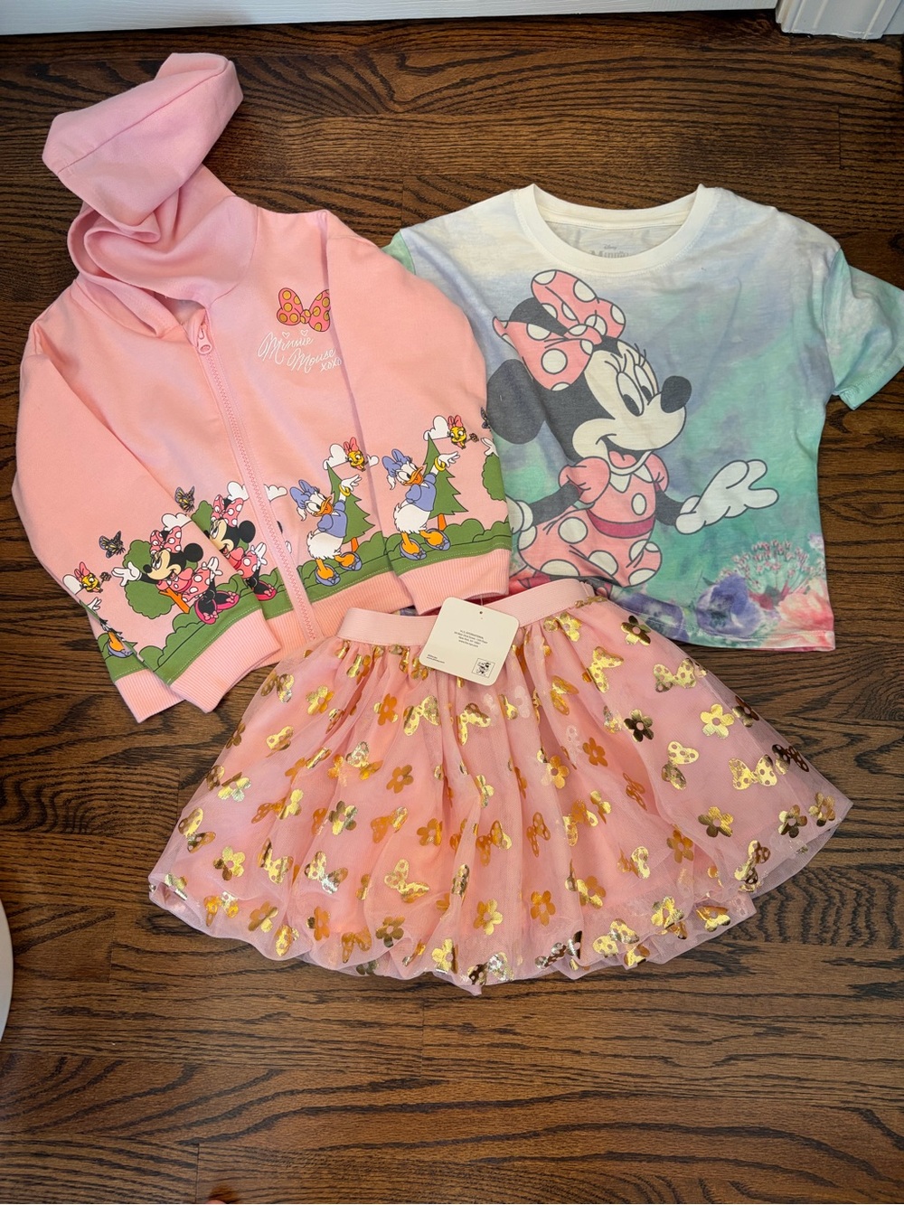 Disney Minnie Hoodie and Skirt Set